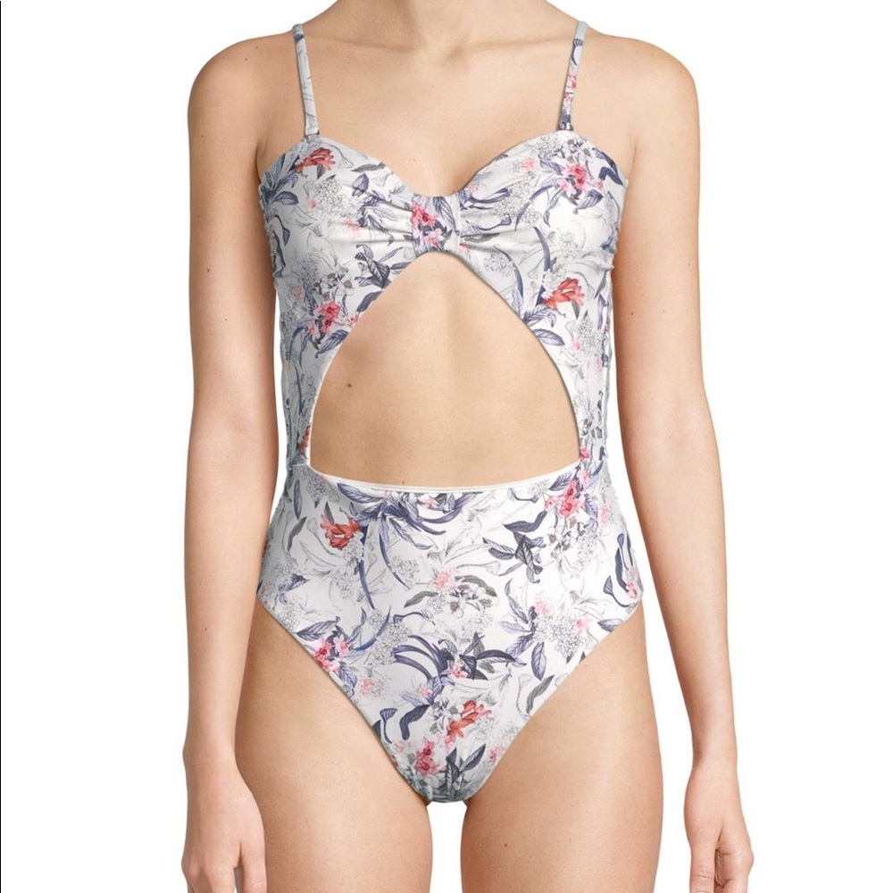 Rachel Roy One-Piece Floral Swimsuit